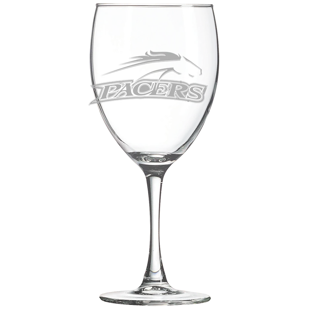 William Peace University Polar Camel 10 1/2 oz. Wine Glass