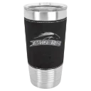 William Peace University Polar Camel 20 oz. Leatherette Grip Tumbler with Standard Lid