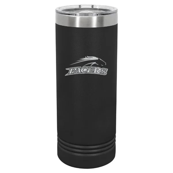 William Peace University Polar Camel 22 oz. Skinny Tumbler with Slider Lid