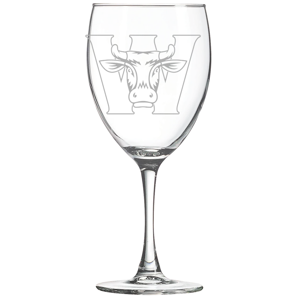 Williams College Polar Camel 10 1/2 oz. Wine Glass
