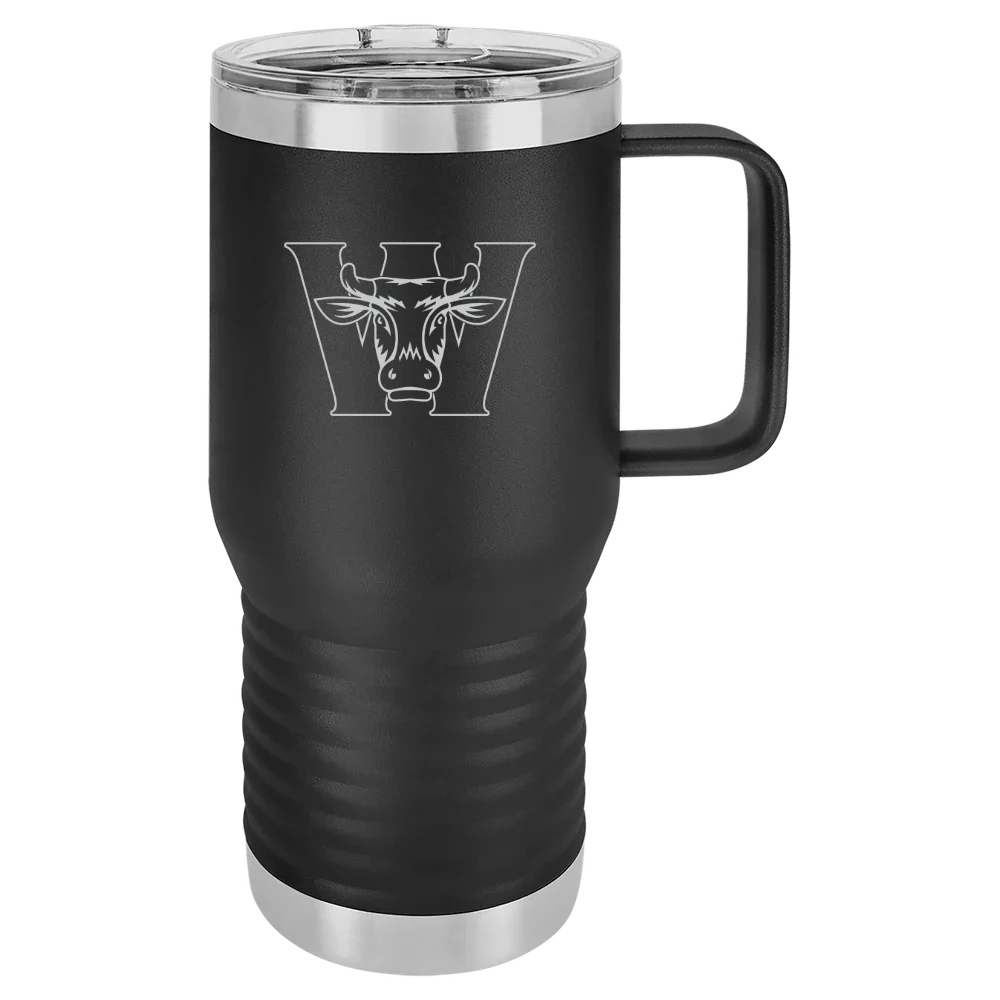 Williams College Polar Camel 20 oz. Travel Mug with Slider Lid