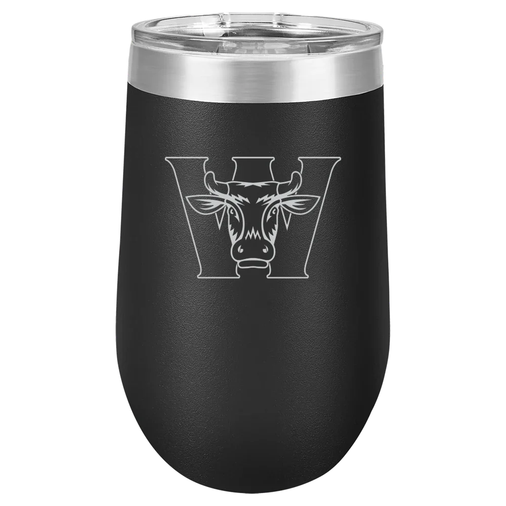 Williams College Polar Camel 16 oz. Stemless Wine Tumbler