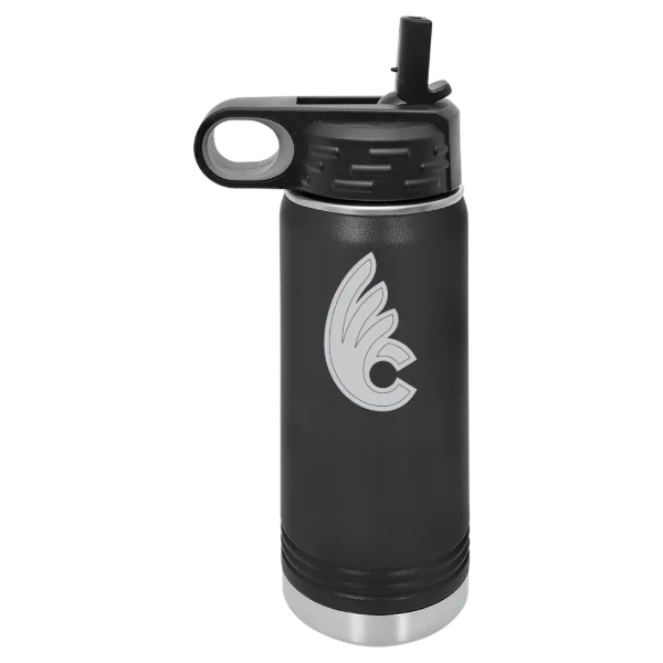 Wilmington College (Ohio) Polar Camel 20 oz. Water Bottle
