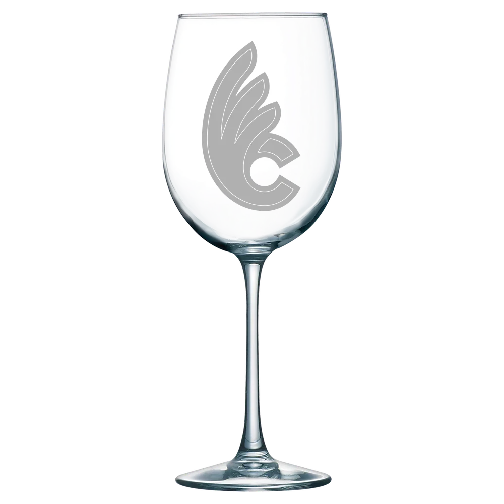 Wilmington College (Ohio) Polar Camel 19 oz. Wine Glass