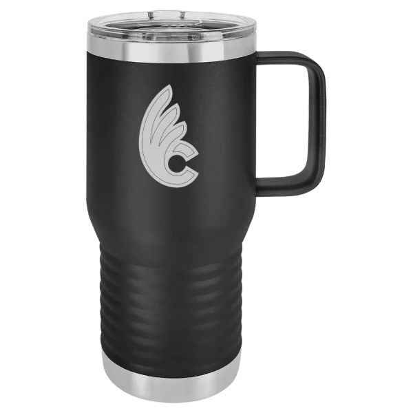 Wilmington College (Ohio) Polar Camel 20 oz. Travel Mug with Slider Lid