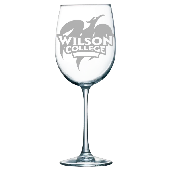 Wilson College Polar Camel 19 oz. Wine Glass