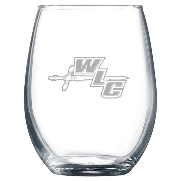 Wisconsin Lutheran College Polar Camel 9 oz. Stemless Wine Glass