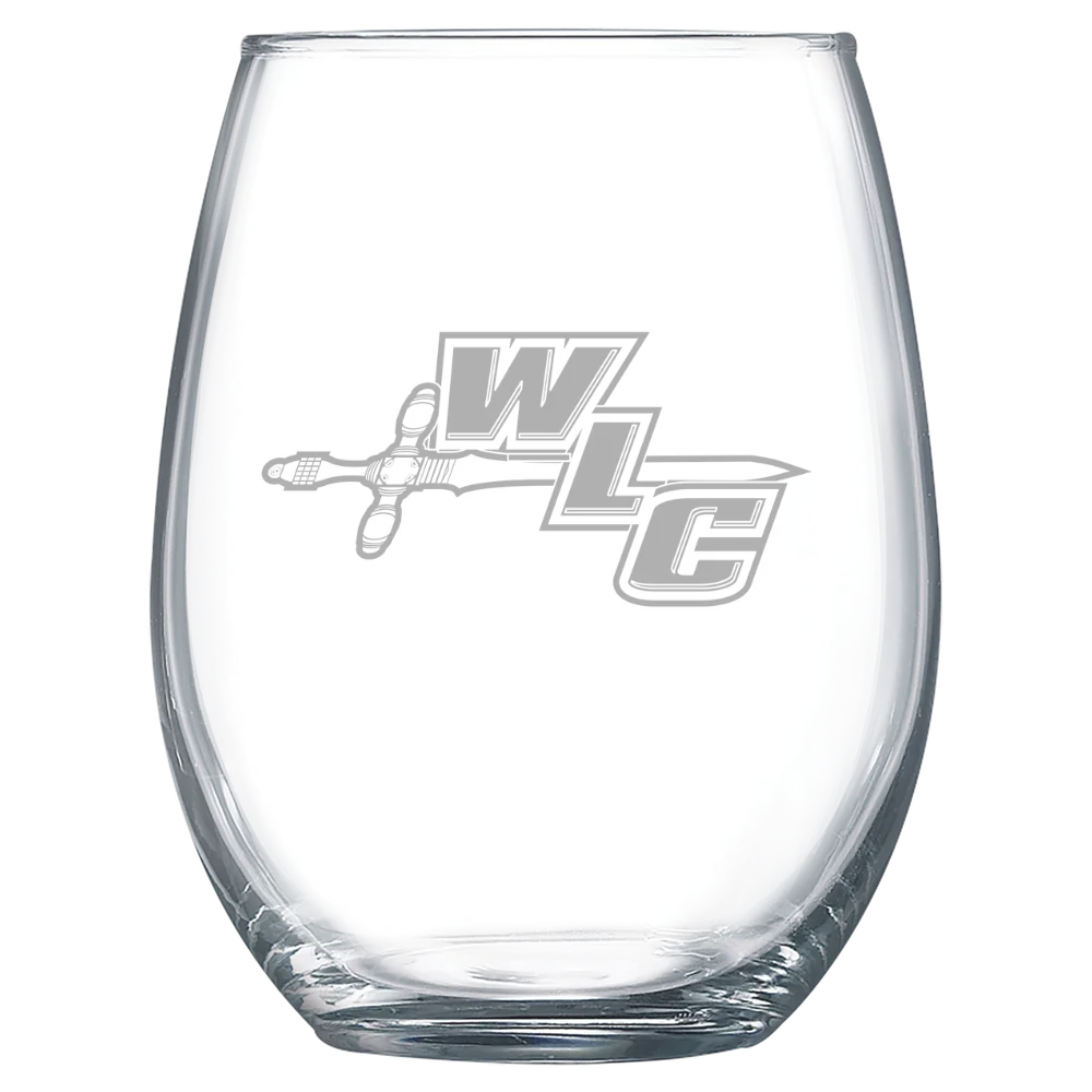 Wisconsin Lutheran College Polar Camel 15 oz. Stemless Wine Glass