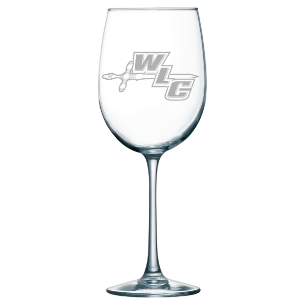Wisconsin Lutheran College Polar Camel 19 oz. Wine Glass