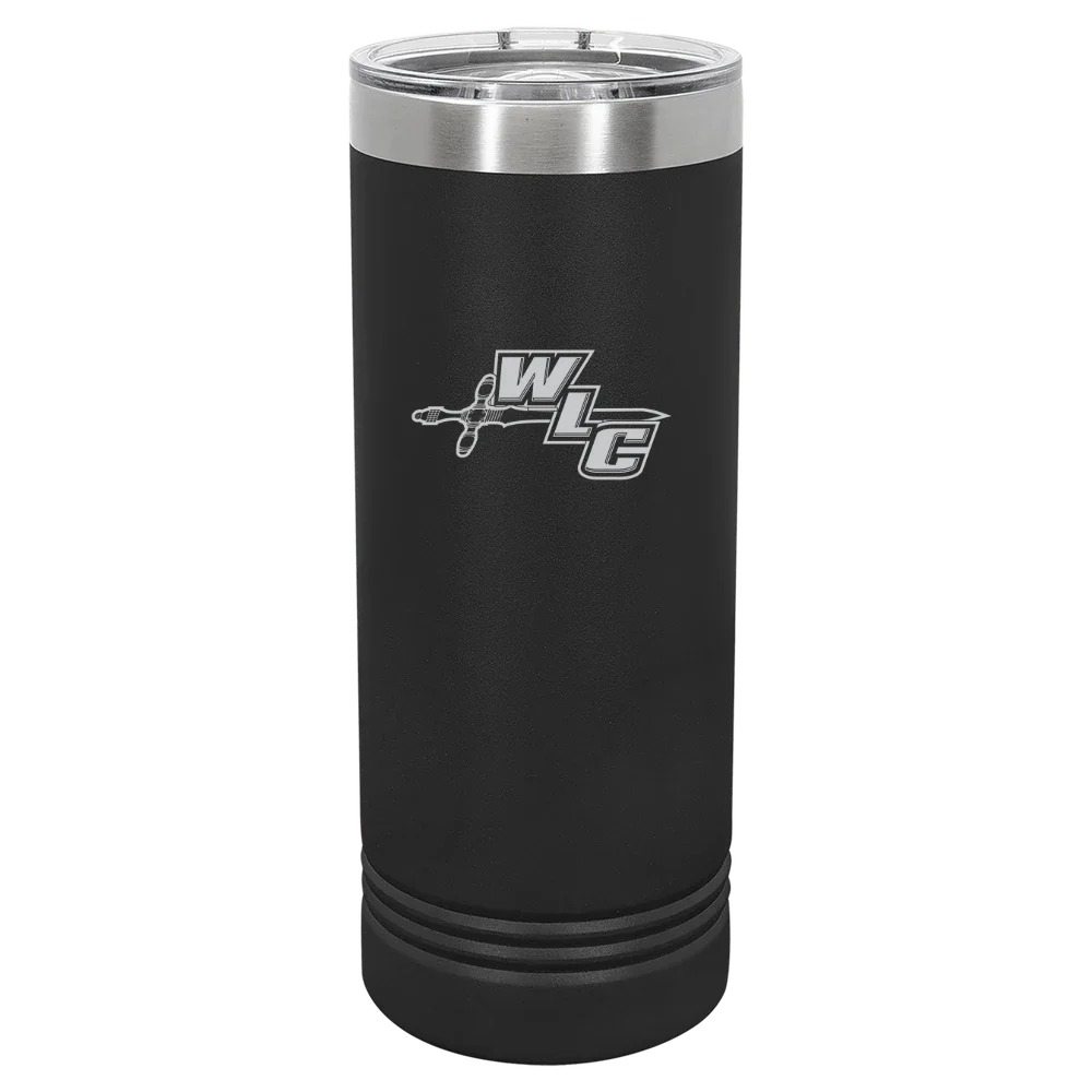 Wisconsin Lutheran College Polar Camel 22 oz. Skinny Tumbler with Slider Lid
