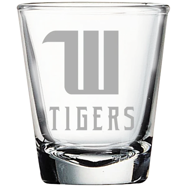 Wittenberg University Polar Camel 1.7 oz. Shot Glass