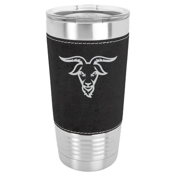 Worcester Polytechnic Institute Polar Camel 20 oz. Leatherette Grip Tumbler with Standard Lid