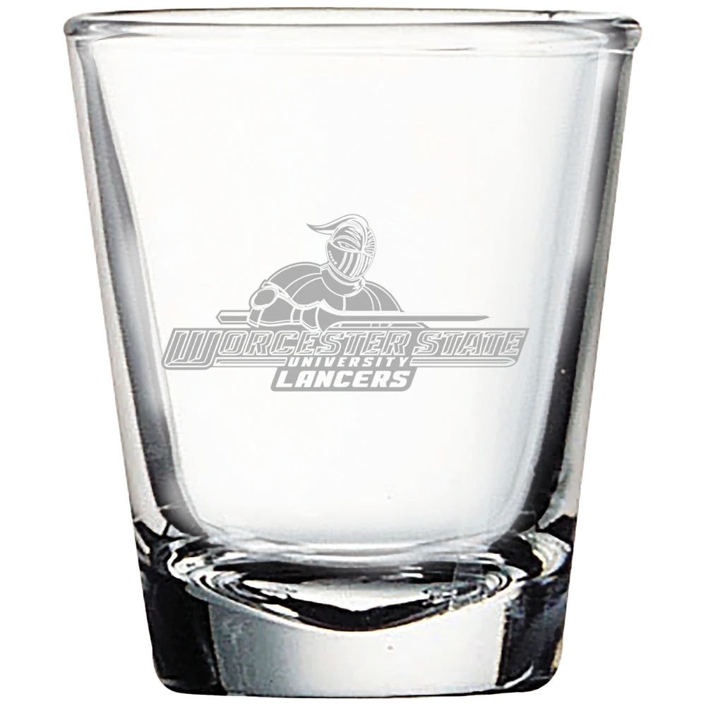 Worcester State University Polar Camel 1.7 oz. Shot Glass