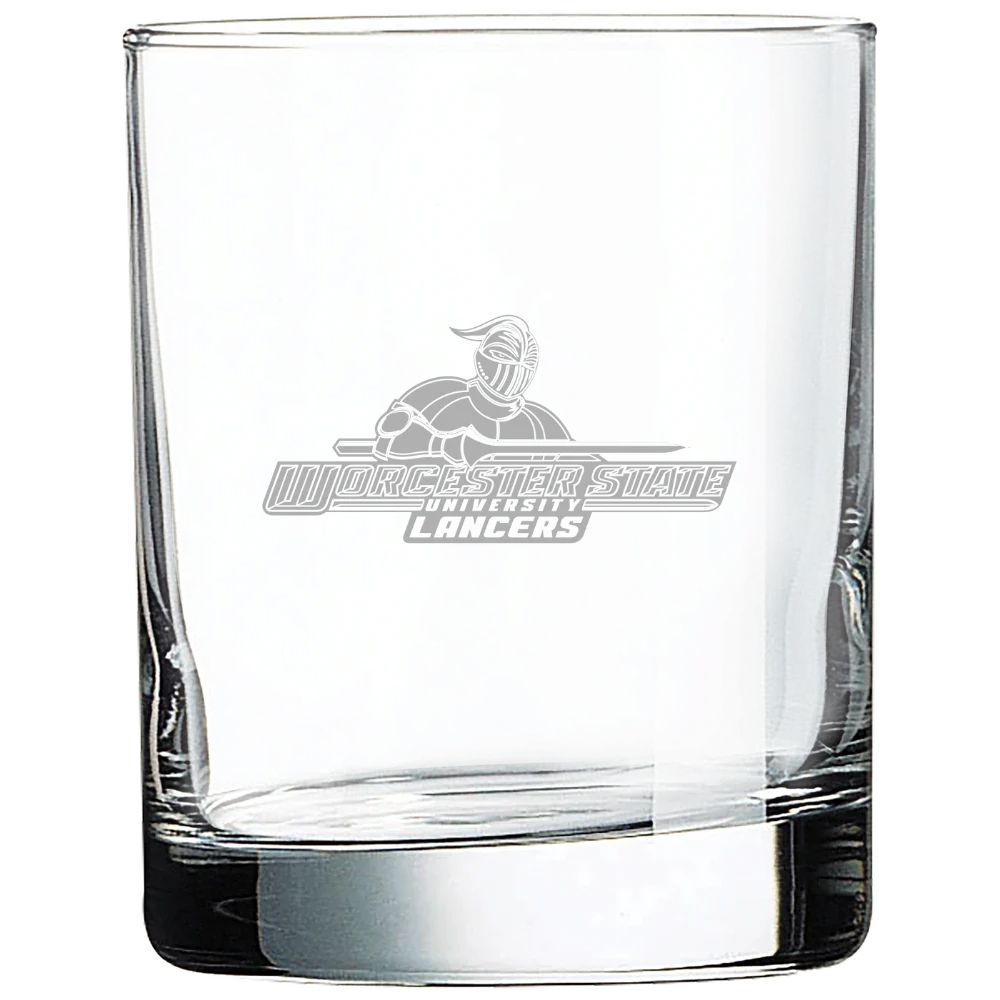 Worcester State University Polar Camel 10 1/2 oz. On The Rocks Glass