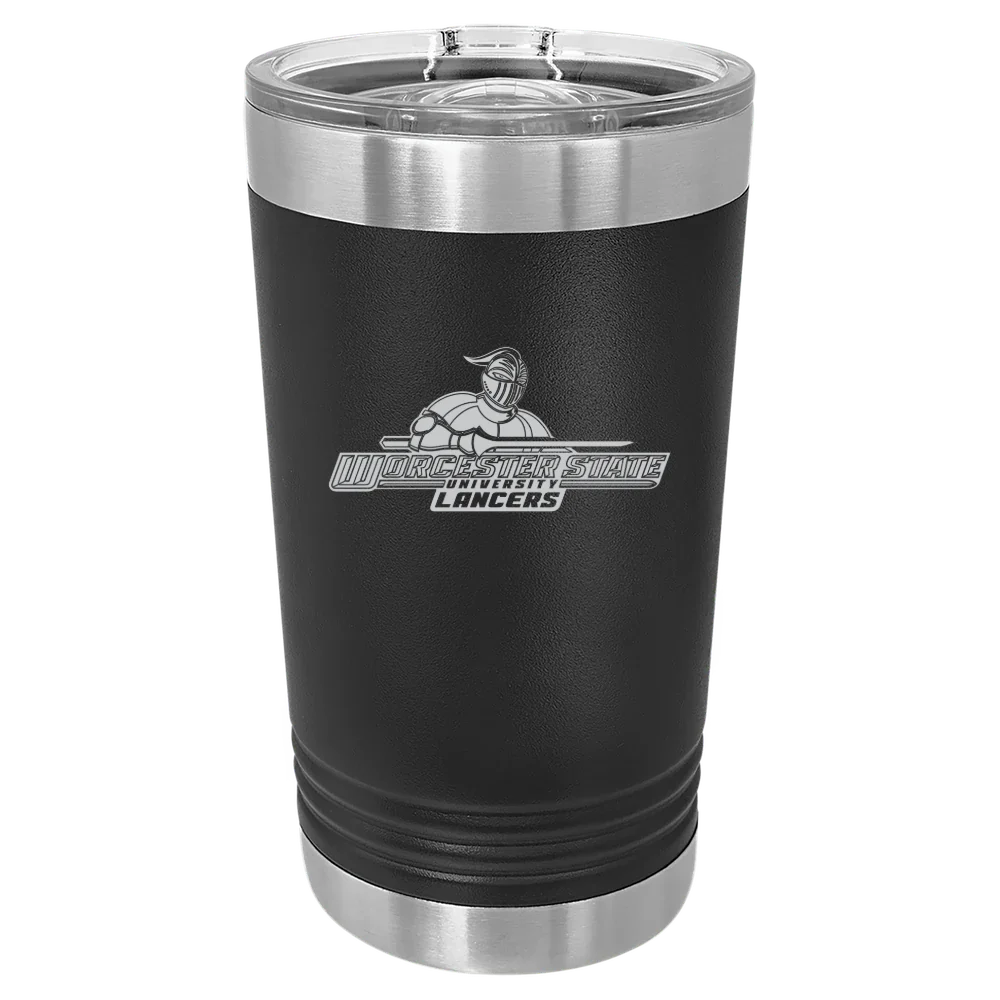 Worcester State University Polar Camel 16 oz. Pint Tumbler