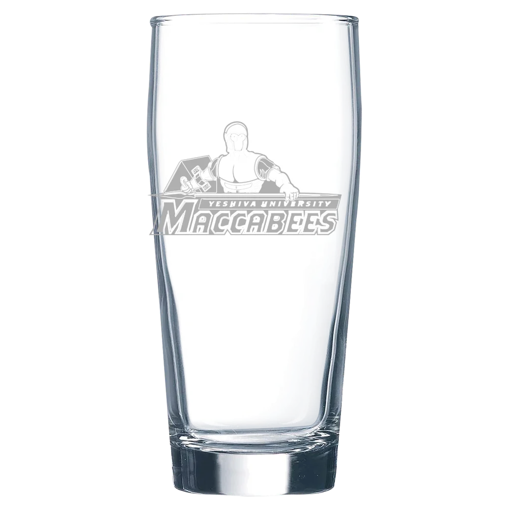 Yeshiva University Polar Camel 16 oz. Willi Becher Beer Glass