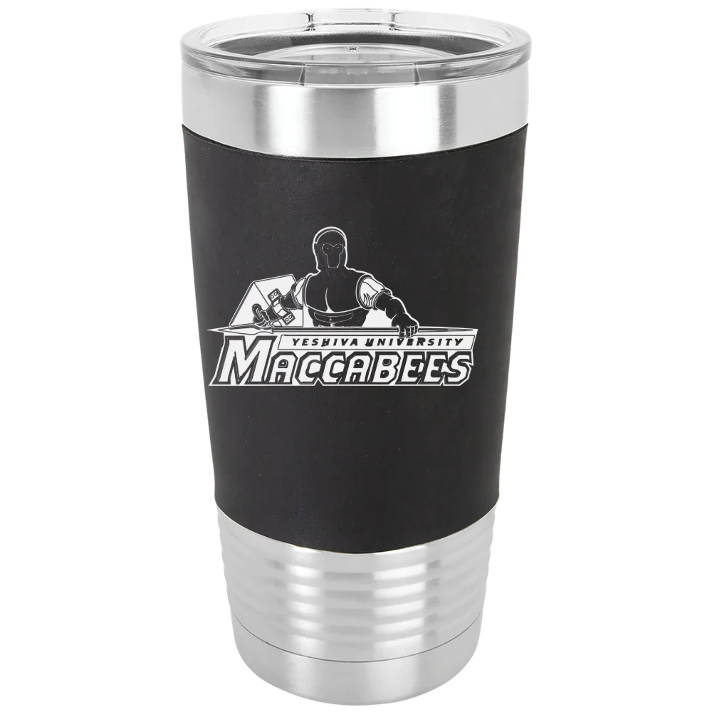 Yeshiva University Polar Camel 20 oz. Silicone Grip Tumbler with Standard Lid