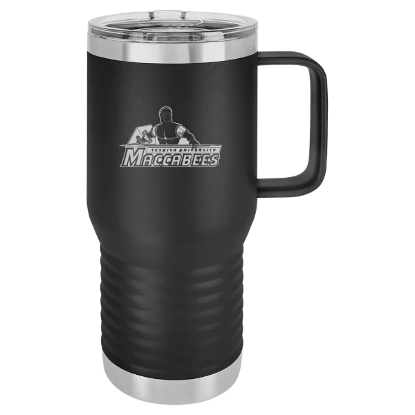 Yeshiva University Polar Camel 20 oz. Travel Mug with Slider Lid