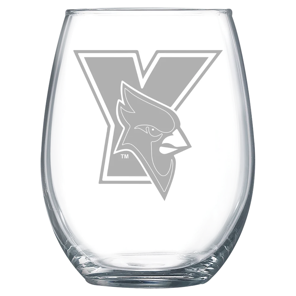 York College (New York) Polar Camel 15 oz. Stemless Wine Glass