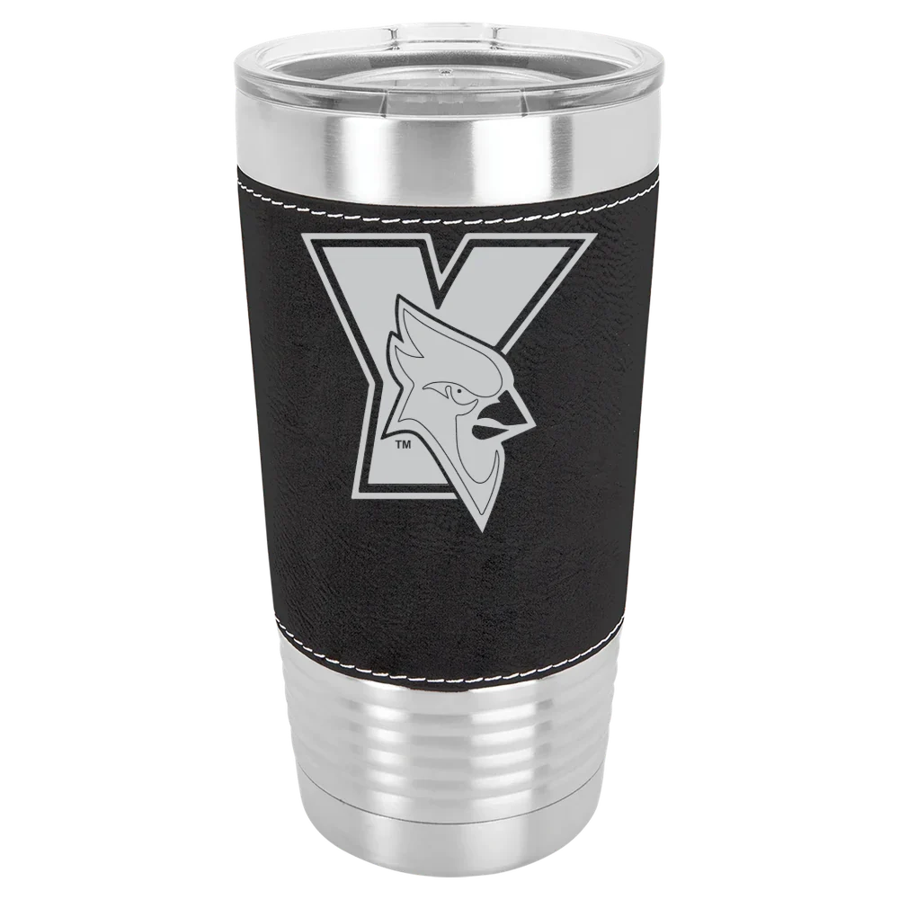 York College (New York) Polar Camel 20 oz. Leatherette Grip Tumbler with Standard Lid