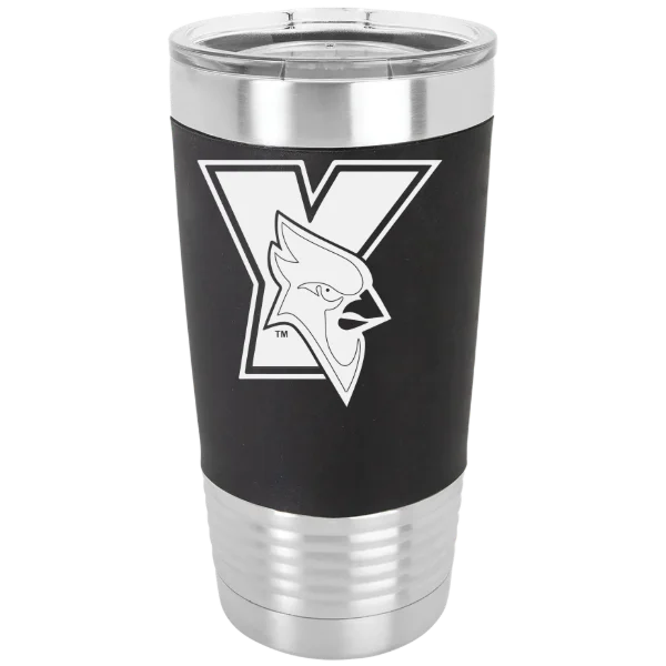 York College (New York) Polar Camel 20 oz. Silicone Grip Tumbler with Standard Lid