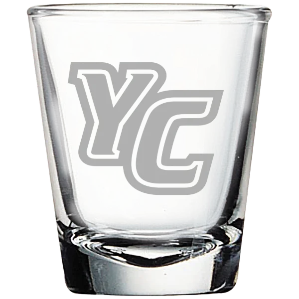 York College (Pennsylvania) Polar Camel 1.7 oz. Shot Glass