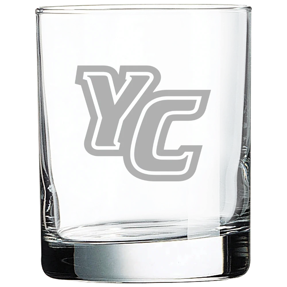 York College (Pennsylvania) Polar Camel 10 1/2 oz. On The Rocks Glass