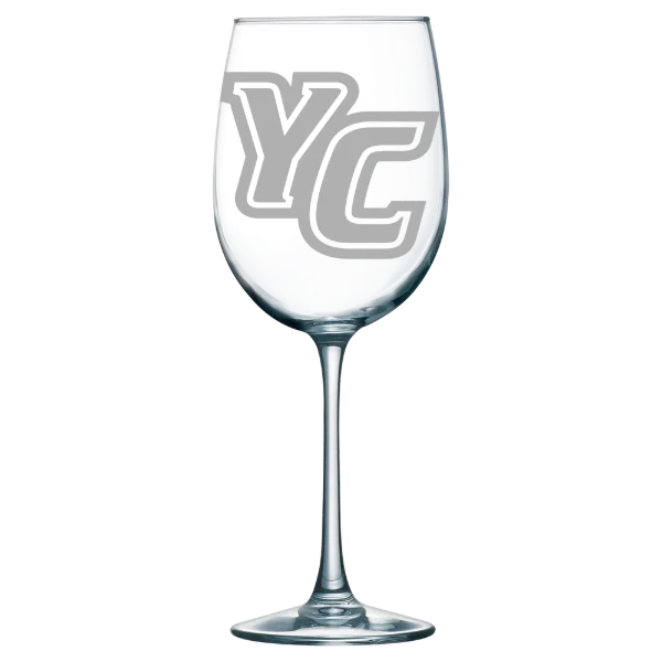 York College (Pennsylvania) Polar Camel 19 oz. Wine Glass