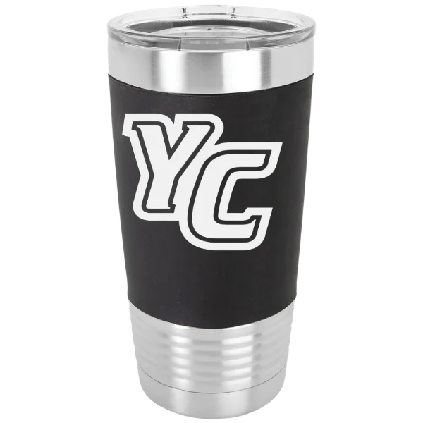 York College (Pennsylvania) Polar Camel 20 oz. Silicone Grip Tumbler with Standard Lid