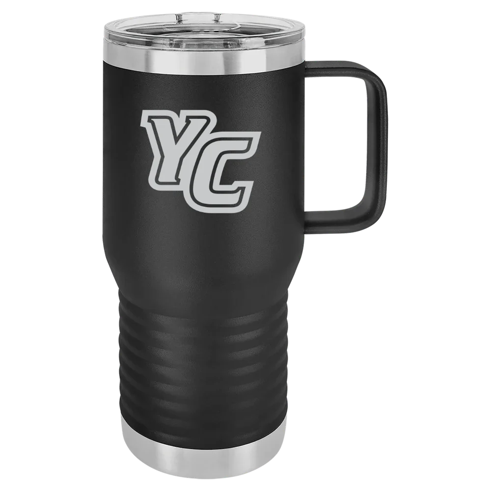 York College (Pennsylvania) Polar Camel 20 oz. Travel Mug with Slider Lid
