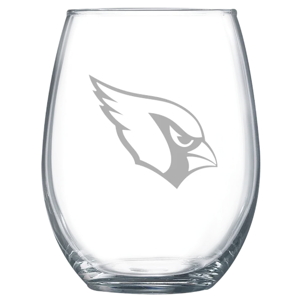 Arizona Cardinals Polar Camel 15 oz. Stemless Wine Glass
