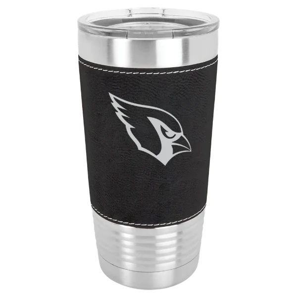Arizona Cardinals Polar Camel 20 oz. Leatherette Grip Tumbler with Standard Lid