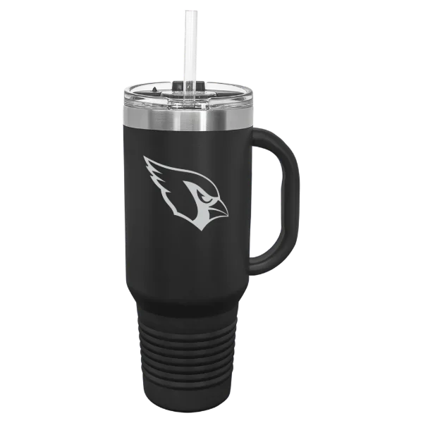 Arizona Cardinals Polar Camel 40 oz. Travel Mug with Snap Lid & Straw