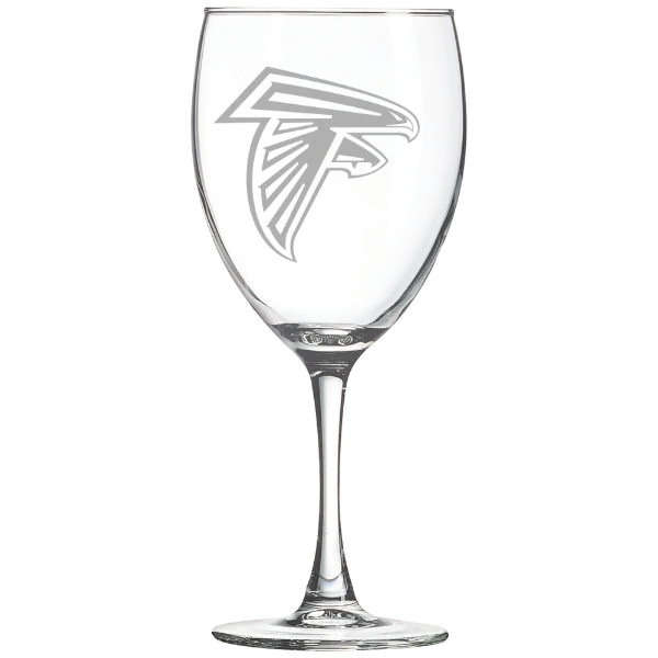 Atlanta Falcons Polar Camel 10 1/2 oz. Wine Glass