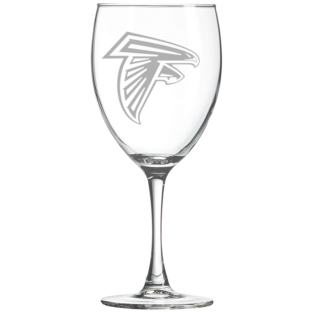 Atlanta Falcons Polar Camel 10 1/2 oz. Wine Glass