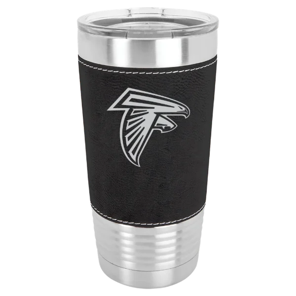 Atlanta Falcons Polar Camel 20 oz. Leatherette Grip Tumbler with Standard Lid