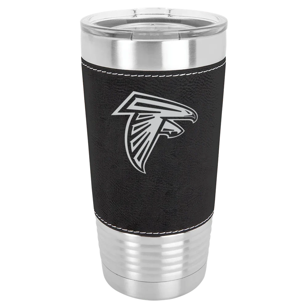 Atlanta Falcons Polar Camel 20 oz. Leatherette Grip Tumbler with Standard Lid