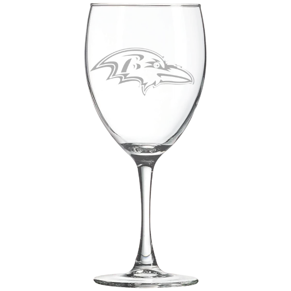 Baltimore Ravens Polar Camel 10 1/2 oz. Wine Glass