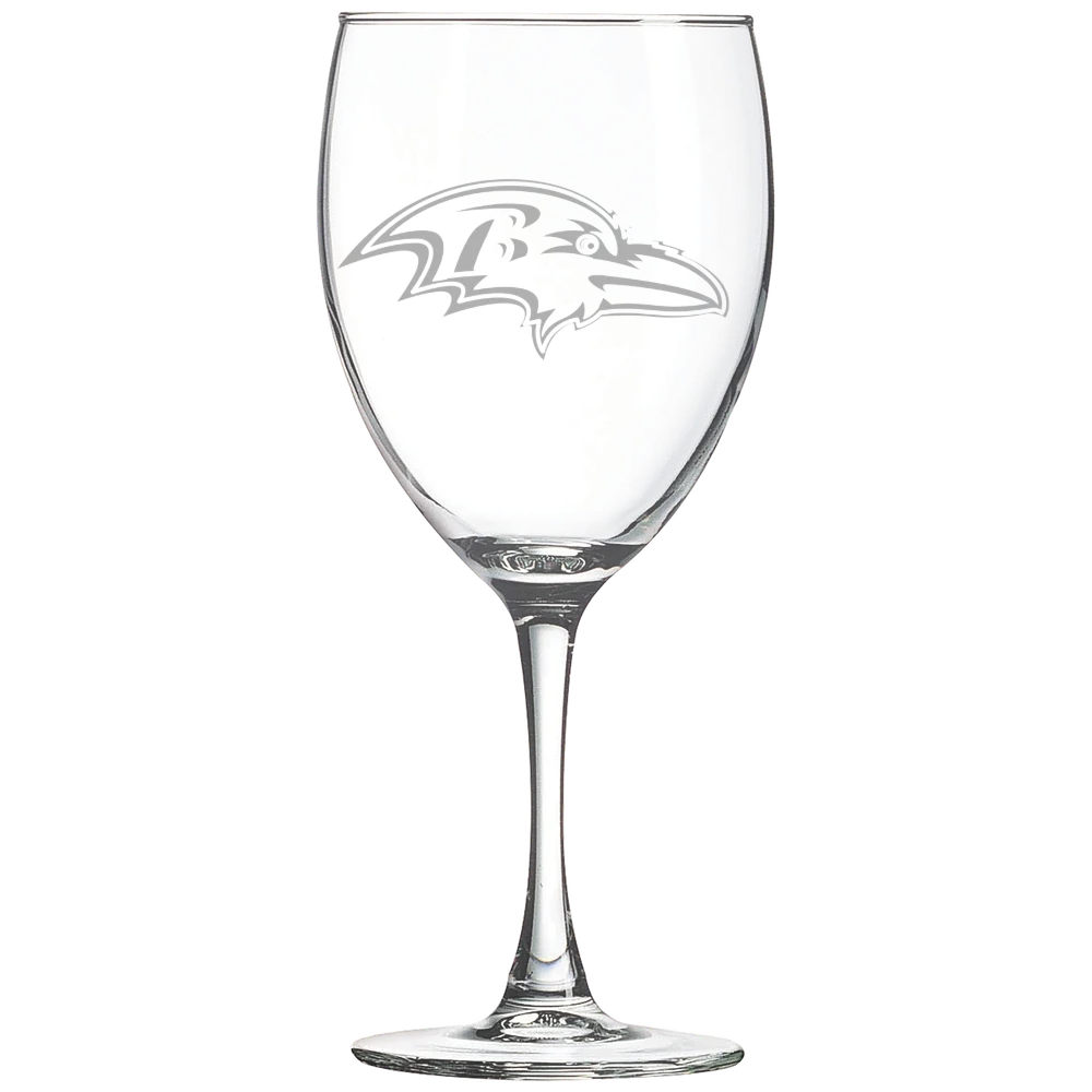 Baltimore Ravens Polar Camel 10 1/2 oz. Wine Glass