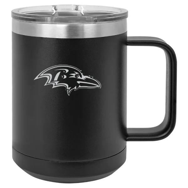 Baltimore Ravens Polar Camel 15 oz. Mug with Slider Lid