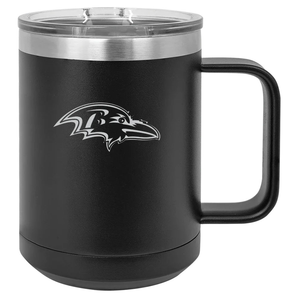 Baltimore Ravens Polar Camel 15 oz. Mug with Slider Lid