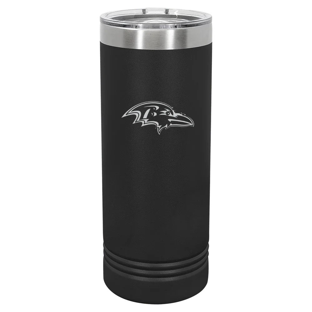Baltimore Ravens Polar Camel 22 oz. Skinny Tumbler with Slider Lid