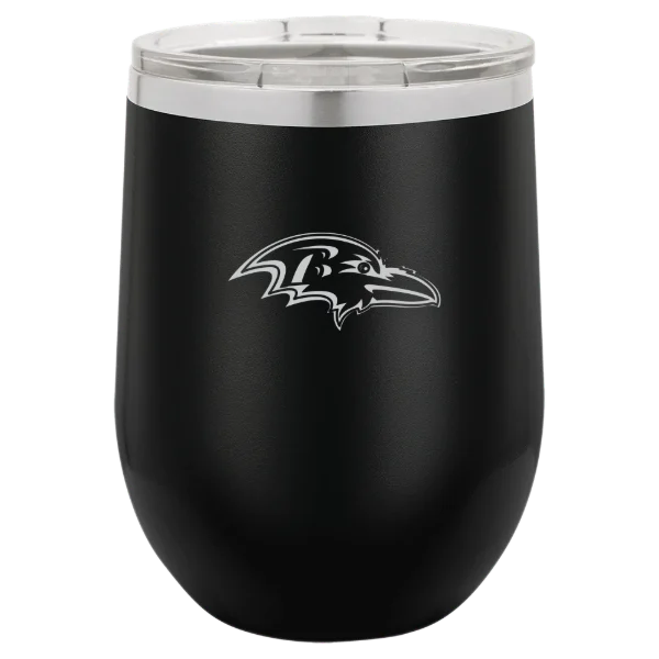 Baltimore Ravens Polar Camel 12 oz. Stemless Wine Tumbler