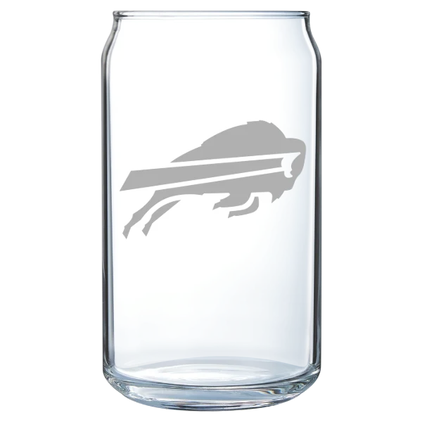 Buffalo Bills Polar Camel 16 oz. Can Glass