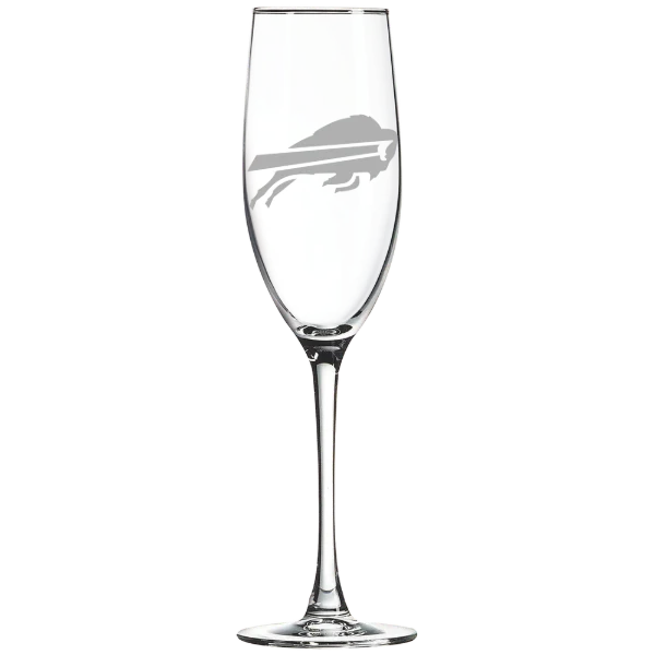 Buffalo Bills Polar Camel 8 oz. Champagne Flute