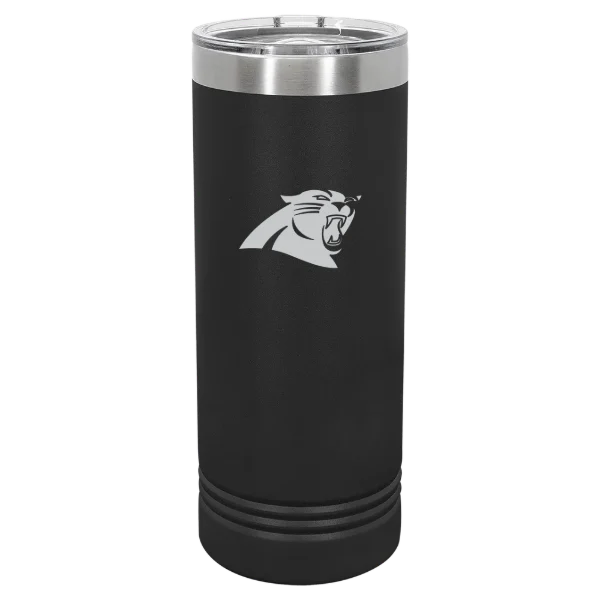Carolina Panthers Polar Camel 22 oz. Skinny Tumbler with Slider Lid