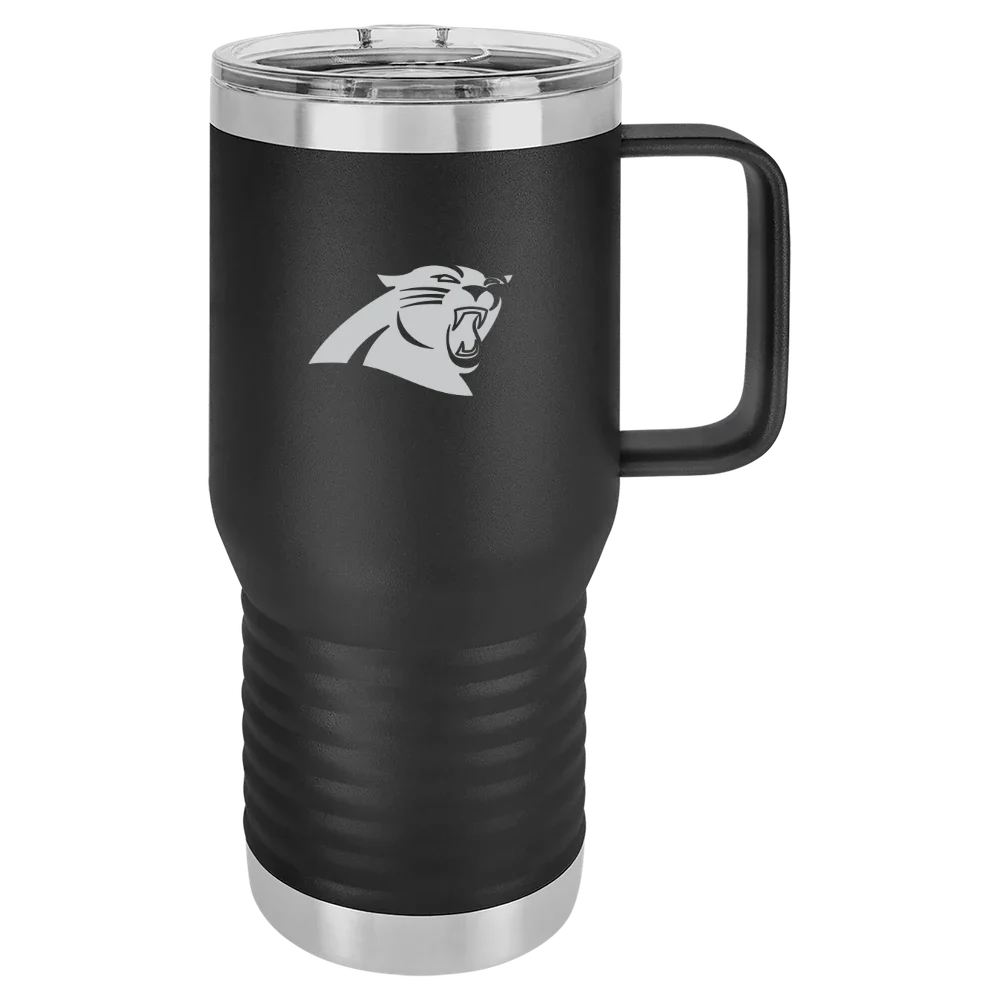 Carolina Panthers Polar Camel 20 oz. Travel Mug with Slider Lid