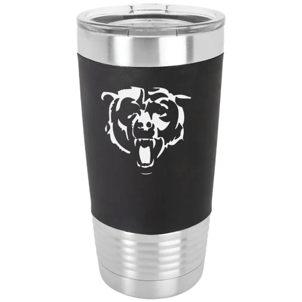 Chicago Bears Polar Camel 20 oz. Silicone Grip Tumbler with Standard Lid