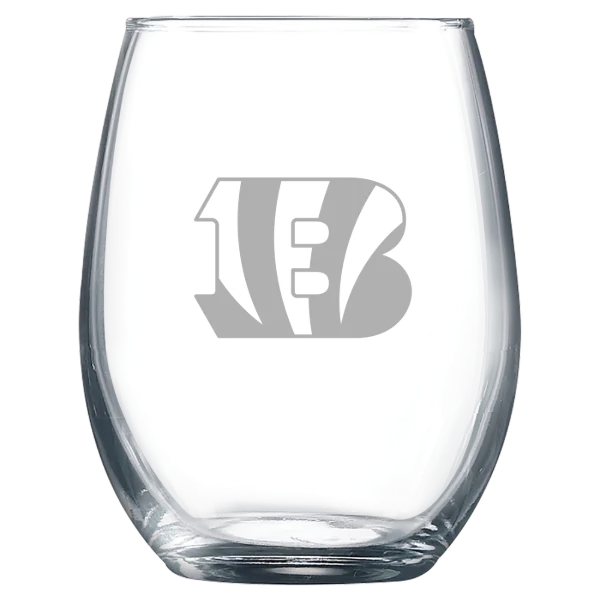 Cincinnati Bengals Polar Camel 9 oz. Stemless Wine Glass