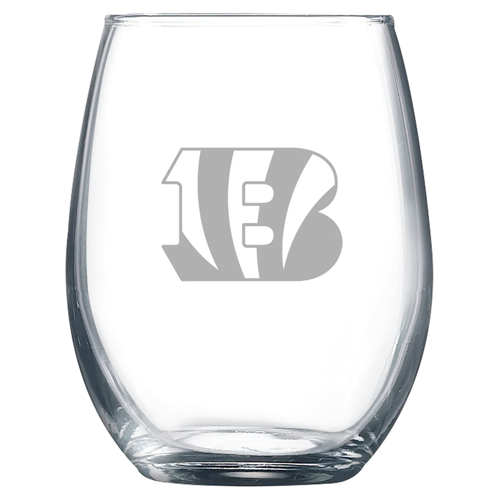 Cincinnati Bengals Polar Camel 9 oz. Stemless Wine Glass